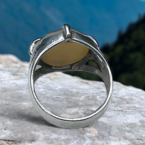 🌺Vintage Artisan Sterling Ring - Picture 9 of 10